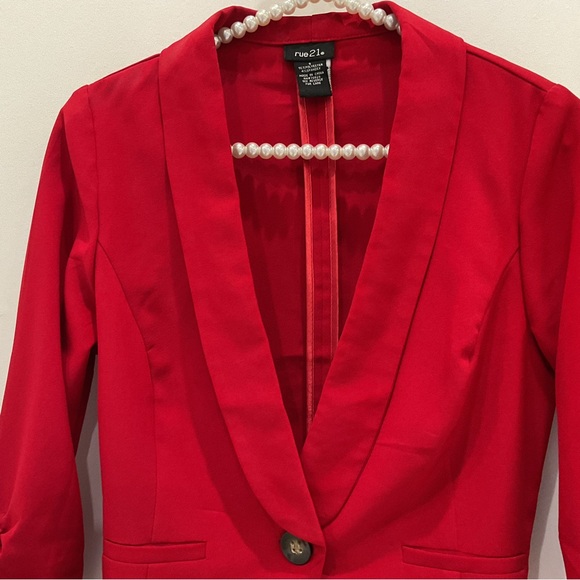 🔴RUE 21 RED JACKET🔴 - Picture 7 of 8